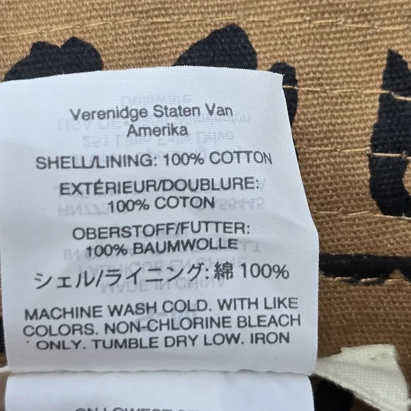 MADEWELL TERRA COTTA TAN 100% COTTON BUCKET HAT WOMEN SIZE SMALL MEDIUM AUTUMN - Picture 9 of 12